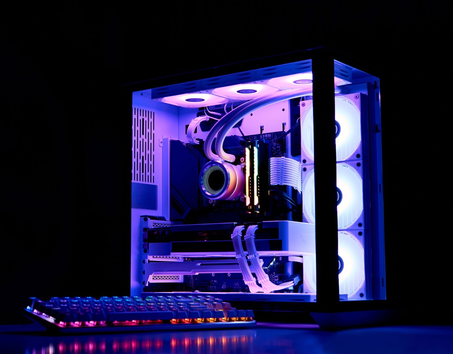 Custom PC build photo