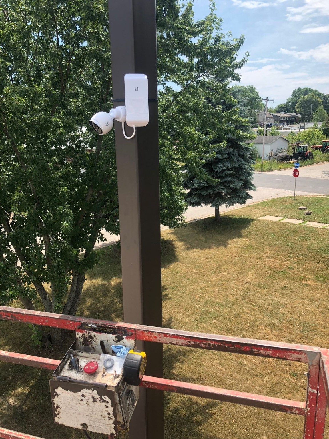 Security camera install